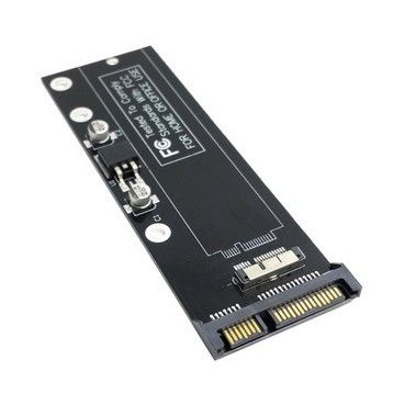 jednostranné SSD 6+12 pin -> 22pin SATA