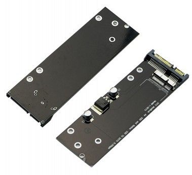 jednostranné SSD 7+17 pin -> 22pin SATA