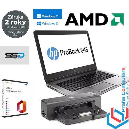 HP ProBook 645 G1, 8GB, 250GB SSD